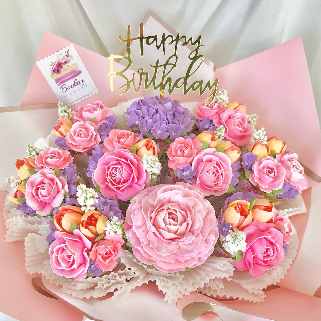 Garden of Love Cupcake Bouquet
