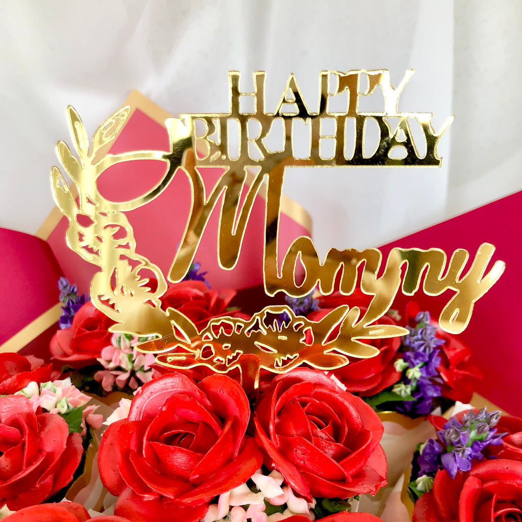 Classic Roses Cupcake Bouquet