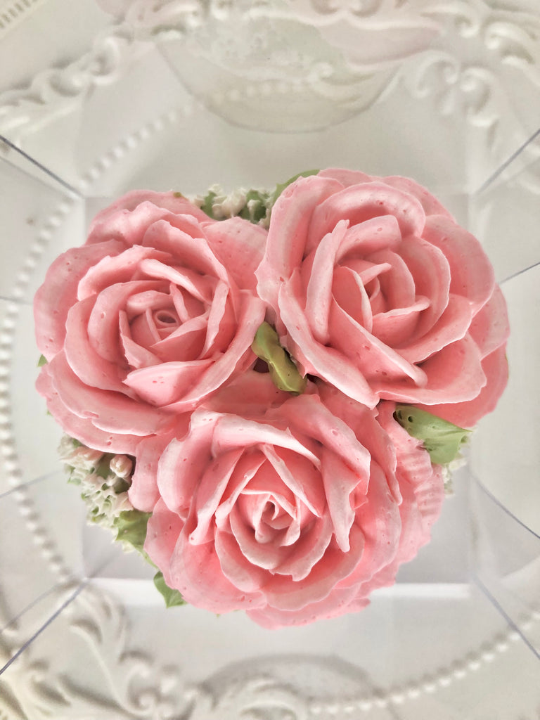 Floral Cupcake in Single Cupcake Box (min. order 6 pcs)