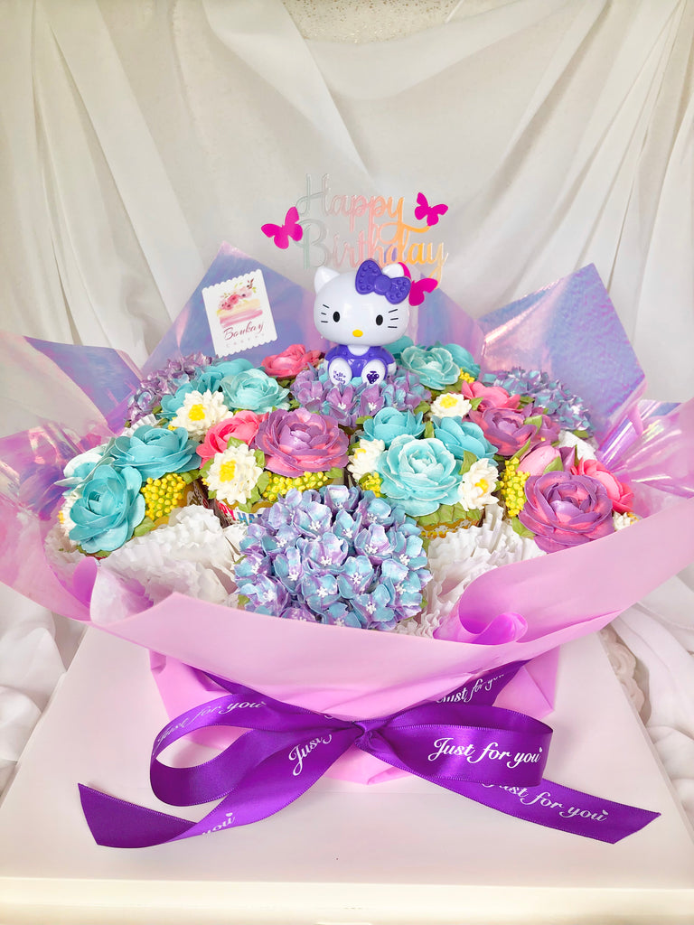 Princess Rose Garden Cupcake Bouquet