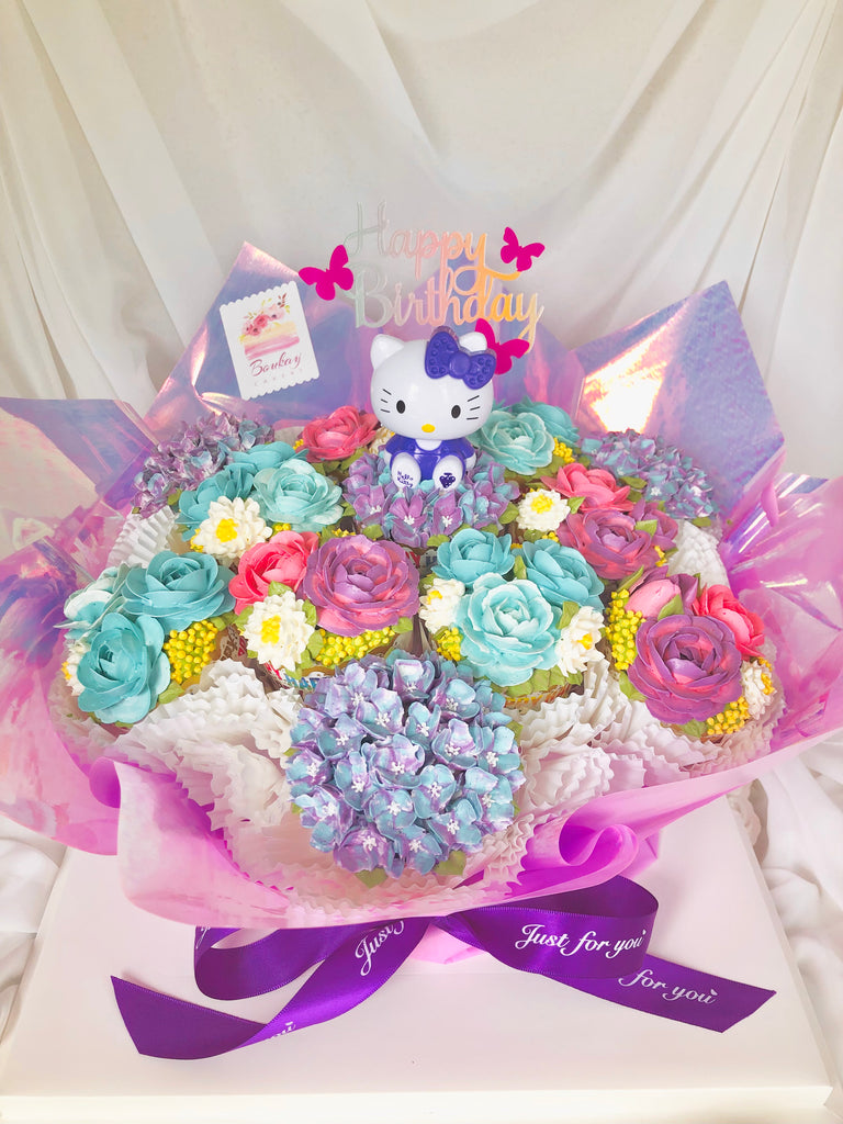 Princess Rose Garden Cupcake Bouquet