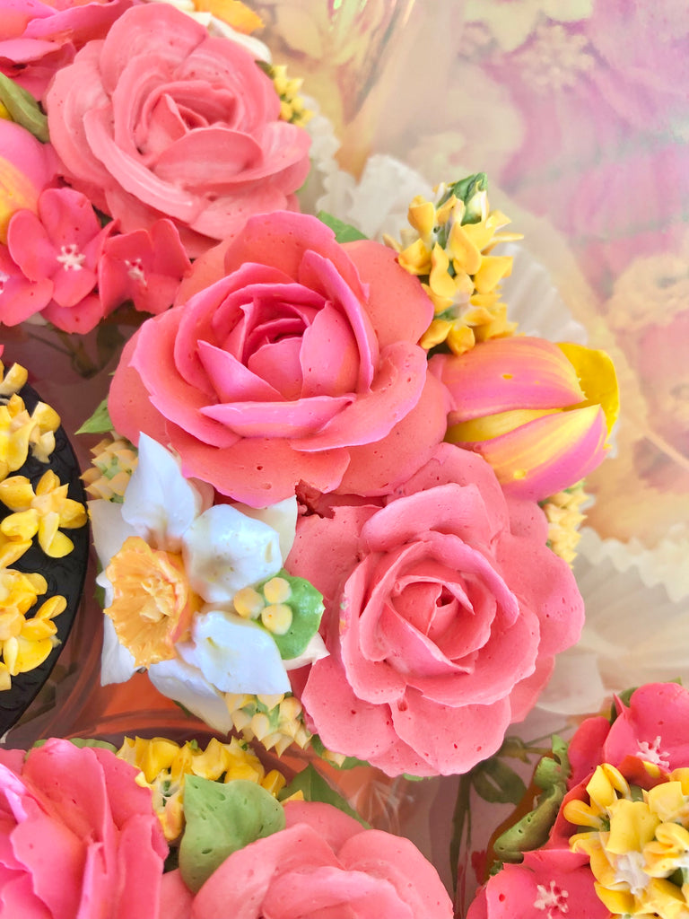 Princess Rose Garden Cupcake Bouquet