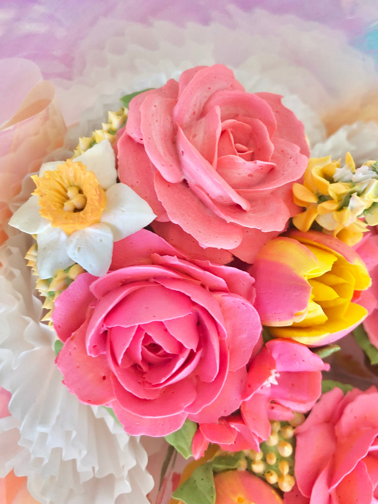 Princess Rose Garden Cupcake Bouquet