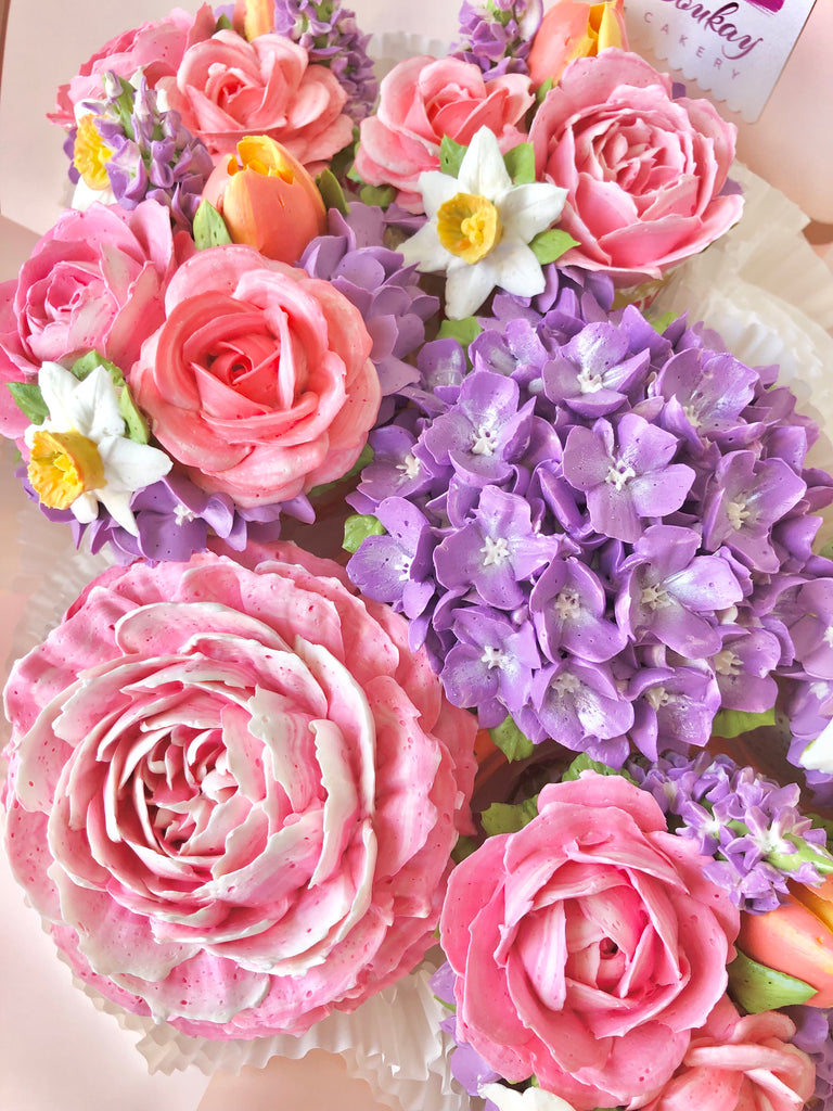 Spring Daffodils Cupcakes Bouquet