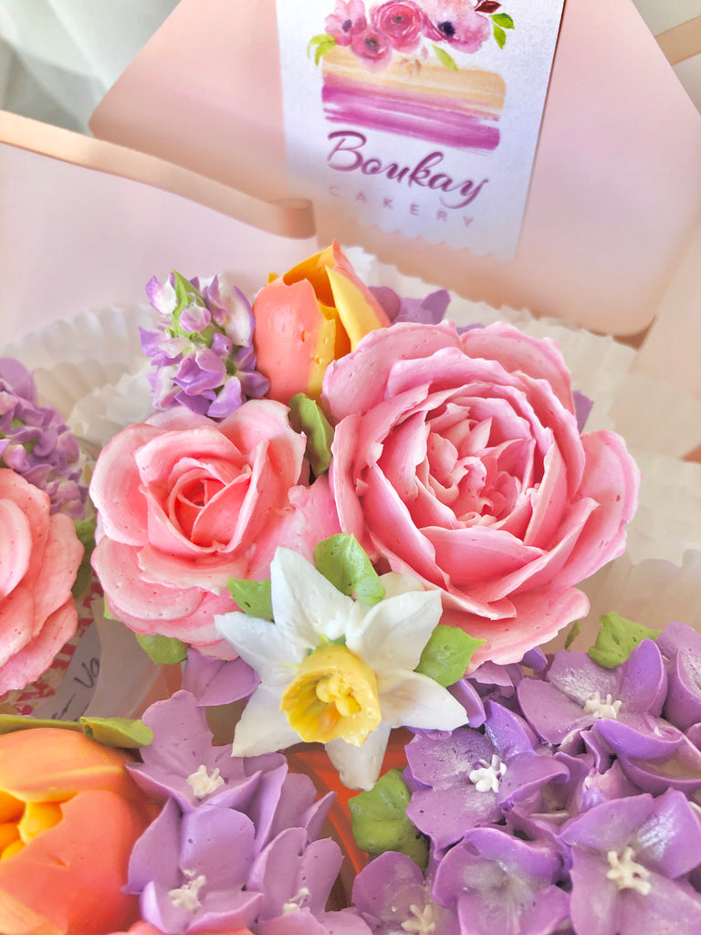 Spring Daffodils Cupcakes Bouquet