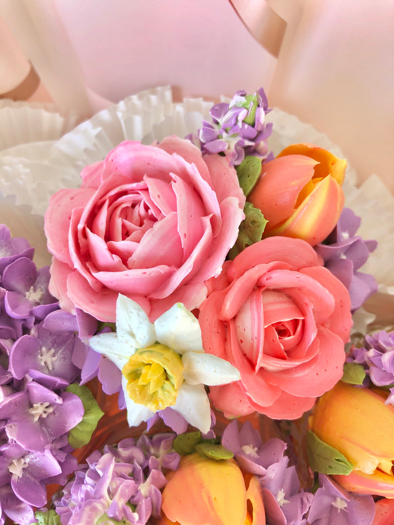 Spring Daffodils Cupcakes Bouquet