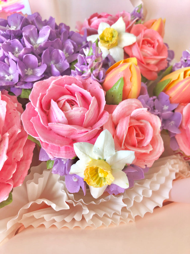 Spring Daffodils Cupcakes Bouquet