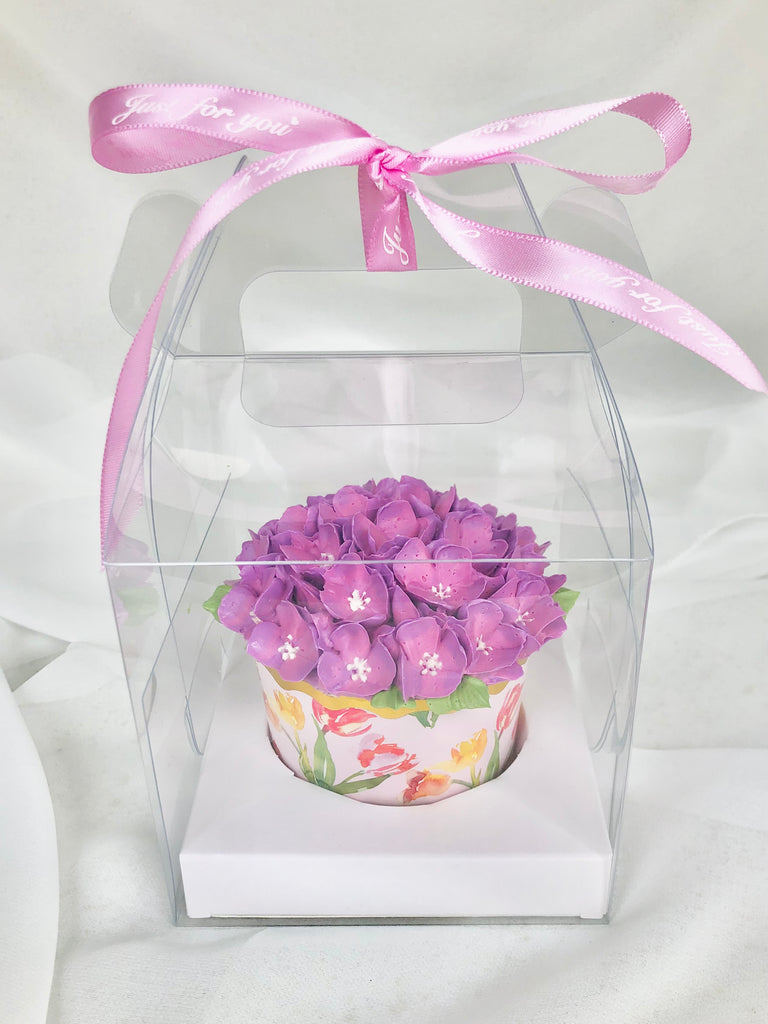 Floral Cupcake in Single Cupcake Box (min. order 6 pcs)