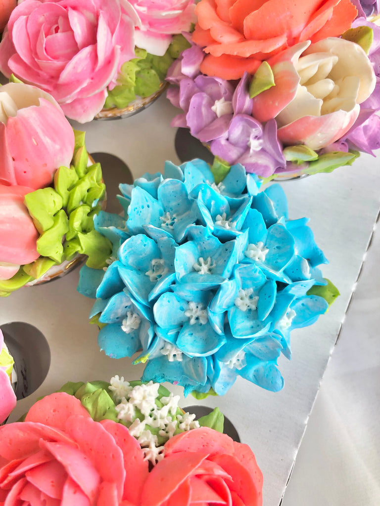 Happy Blossoms 48 Mini Cupcake Box