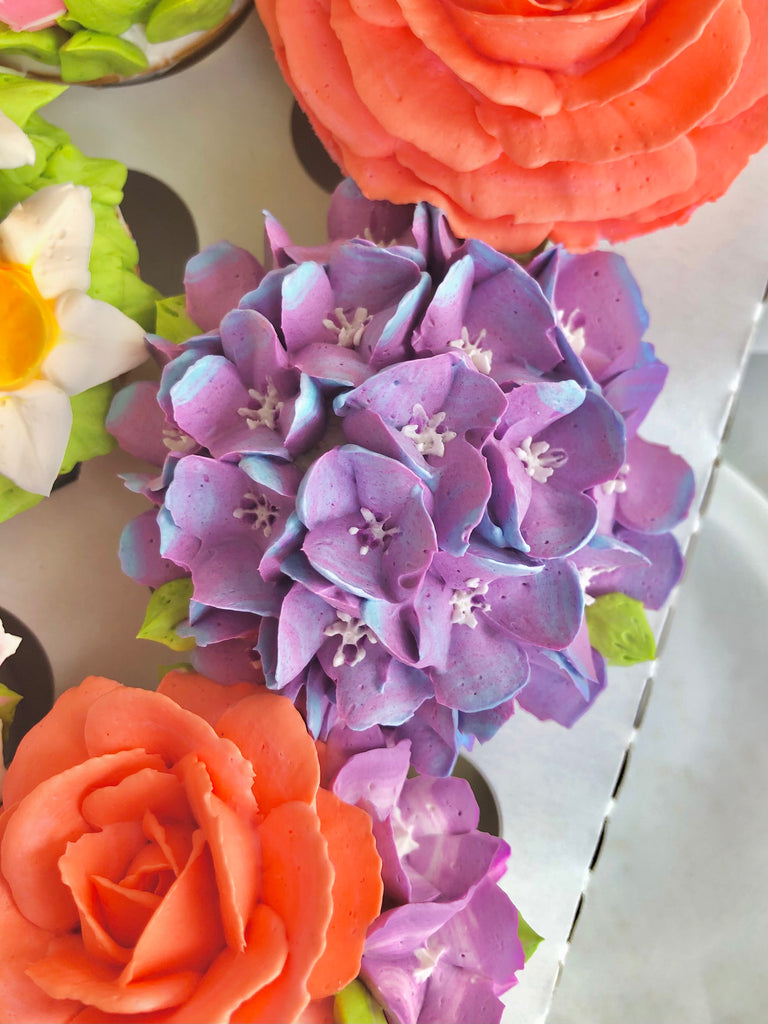 Happy Blossoms 48 Mini Cupcake Box