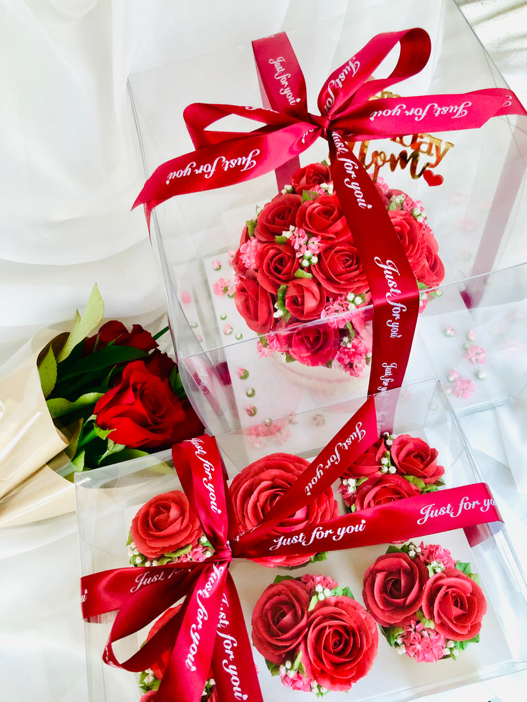 Blooming Roses Cake