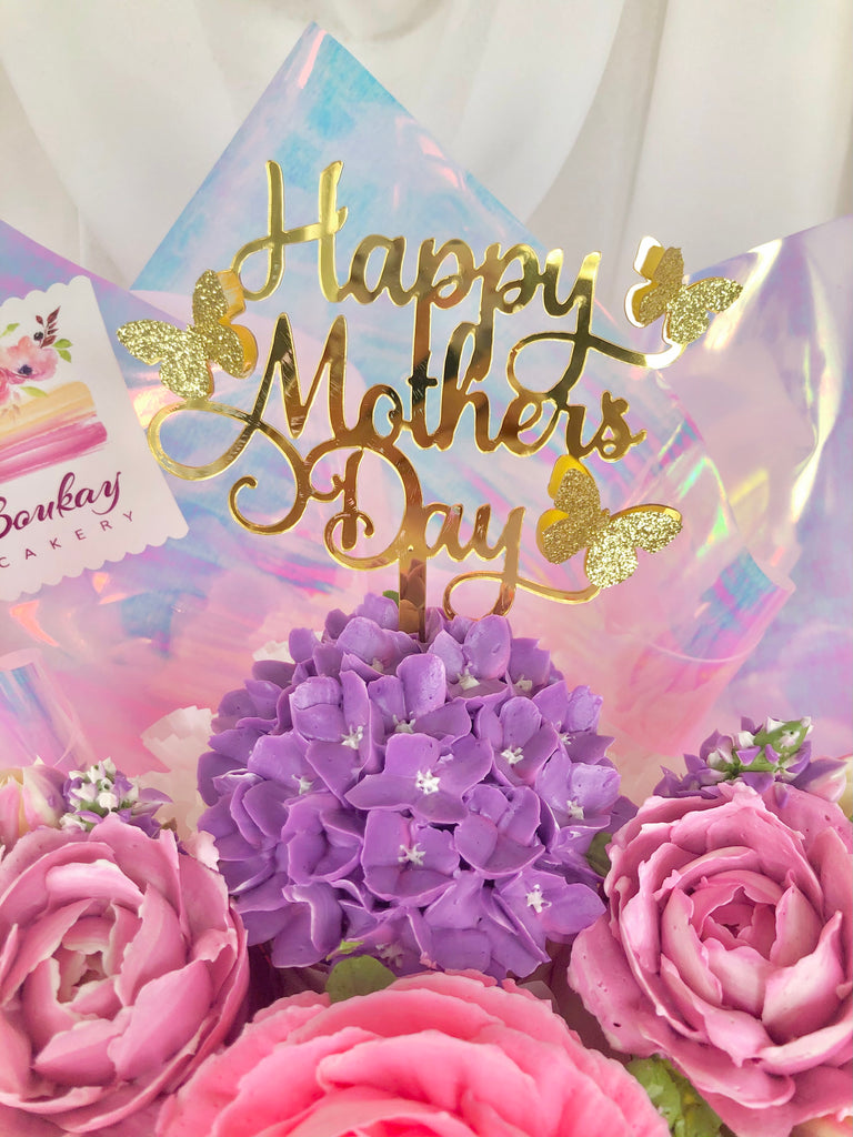 Deluxe “Happy Mother’s Day” Cake Topper