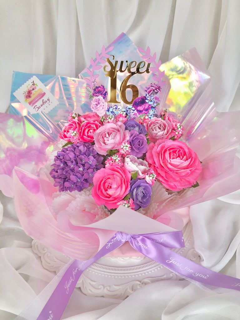 Sweet 16, 18 & 21 Cupcake Bouquet