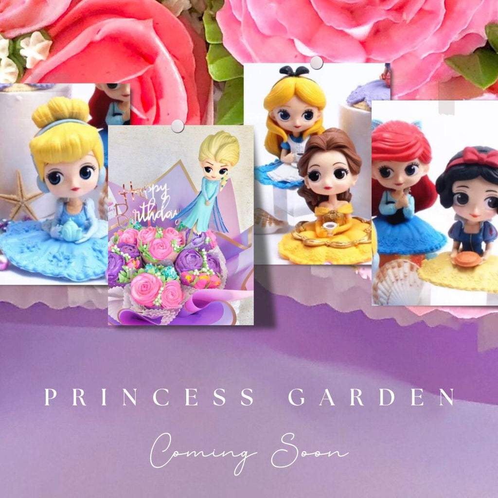 Princess Rose Garden Cupcake Bouquet